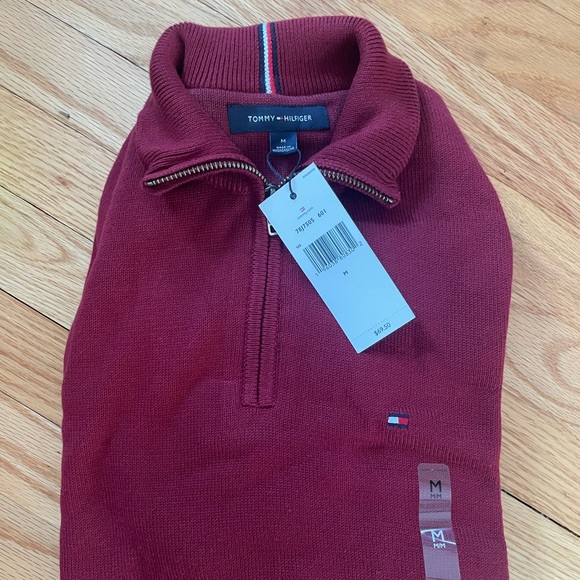 Tommy Hilfiger McLaughlin quarter zip sweater - Picture 2 of 2